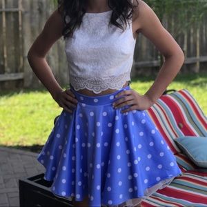 Baby blue Homecoming dress